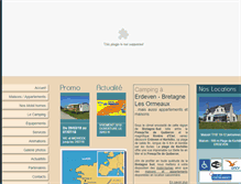 Tablet Screenshot of lesormeaux.fr